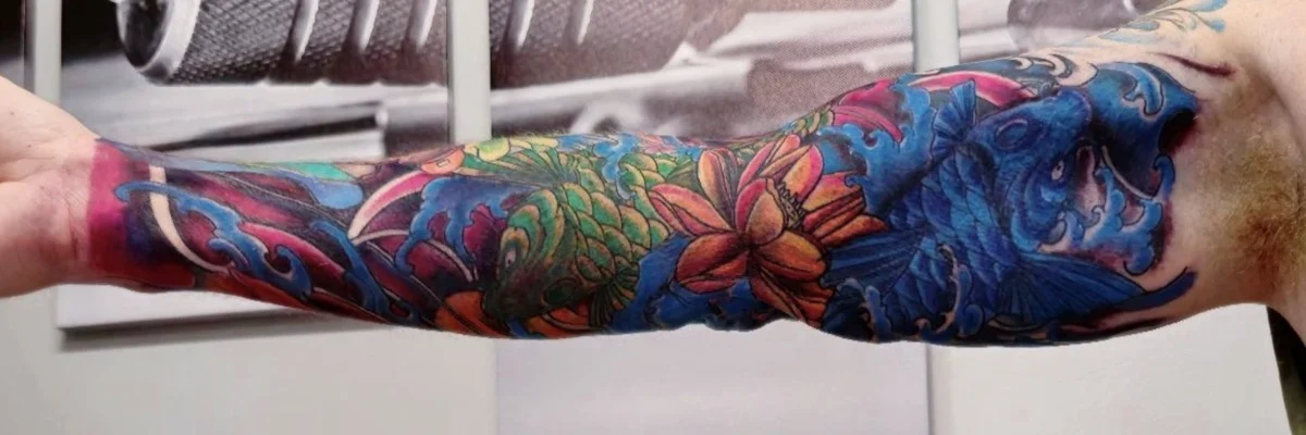 Featured tattoo portfolio - Professional tattoo artist Moose Jaw SK Mike Kuntz House of Pain Tattoos custom blackwork