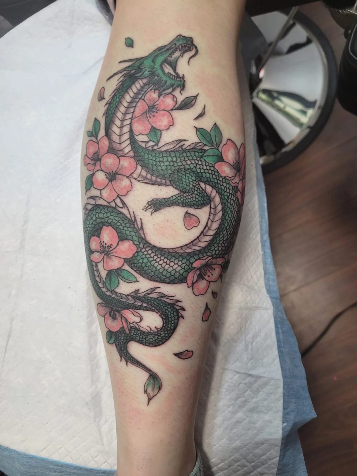 Blackwork sleeve tattoo - Professional tattoo artist Moose Jaw Saskatchewan