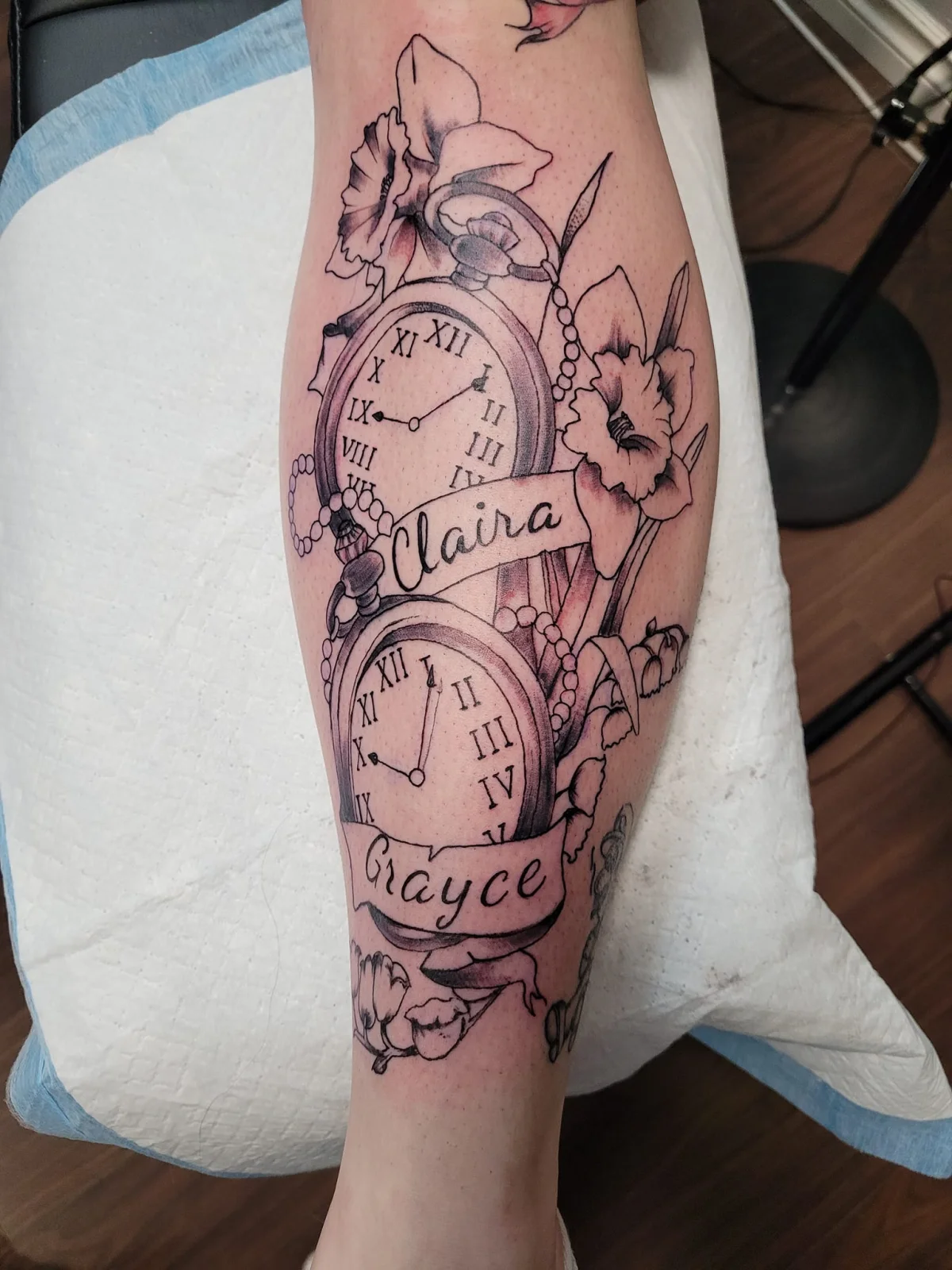 Large blackwork tattoo - Moose Jaw Saskatchewan tattoo artist Mike Kuntz