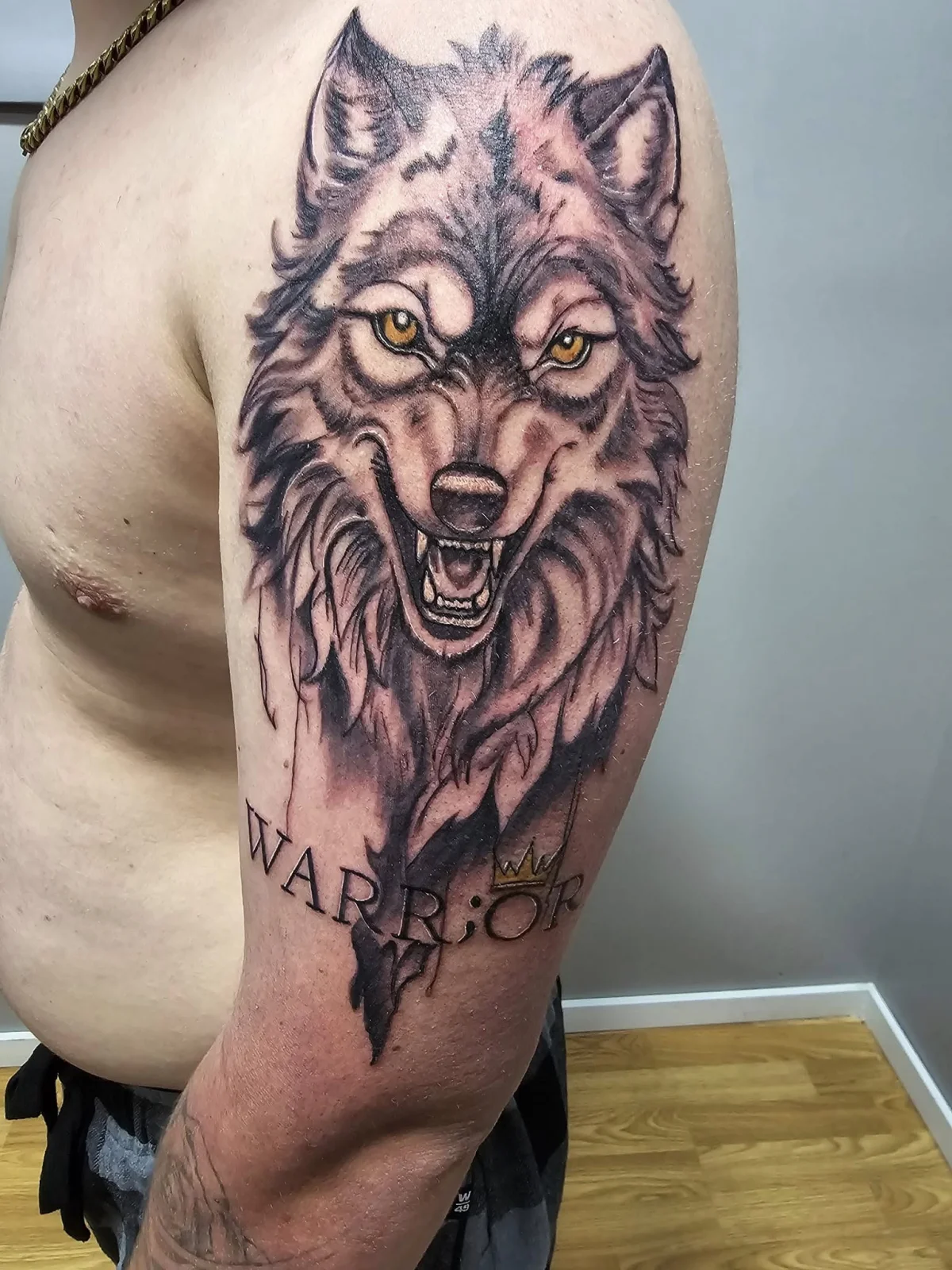 Skull tattoo design - Mike Kuntz House of Pain Tattoos Moose Jaw Saskatchewan